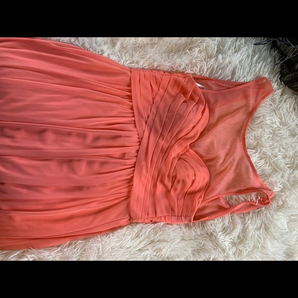 Coral bridesmaid dress - Picture 2 of 3